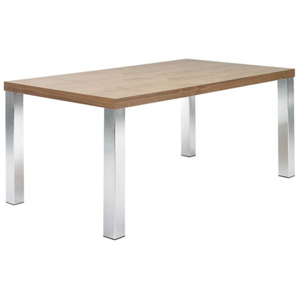 MULTI 63" TABLE TOP W/ SQUARE CHROME LEGS - living-essentials