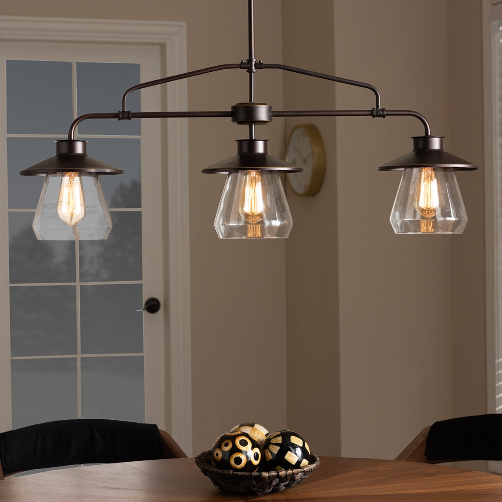 Rosie Vintage 3-Light Kitchen Island Pendant Light - living-essentials