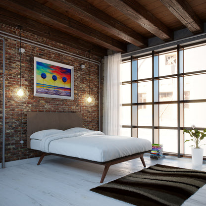 Truman Mid Century 4 Piece Queen Bedroom Set - living-essentials