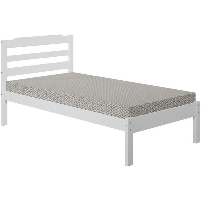 Hayley Solid Pine Wood Twin Size Bed - living-essentials