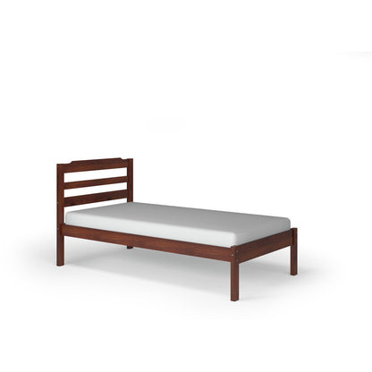 Hayley Solid Pine Wood Twin Size Bed - living-essentials