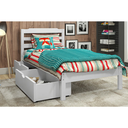 Hayley Twin Storage Bed with 2 Drawers - living-essentials