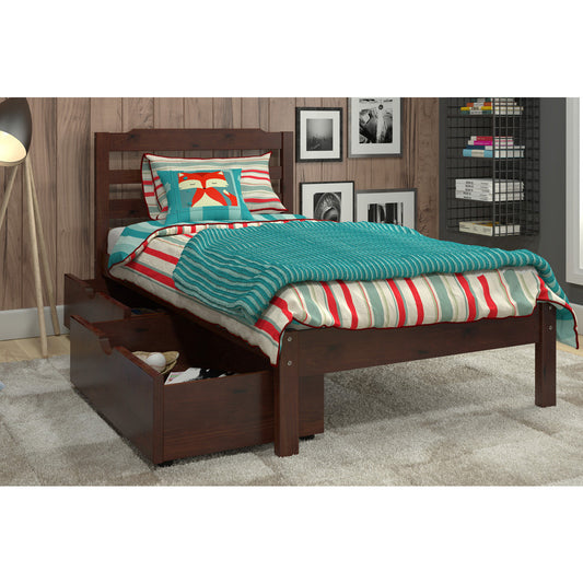 Hayley Twin Storage Bed with 2 Drawers - living-essentials