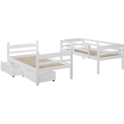 Hayley Twin Storage Bunk Bed - living-essentials