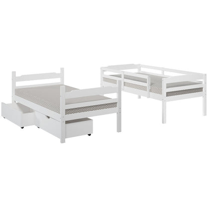 Hayley Twin Storage Bunk Bed - living-essentials