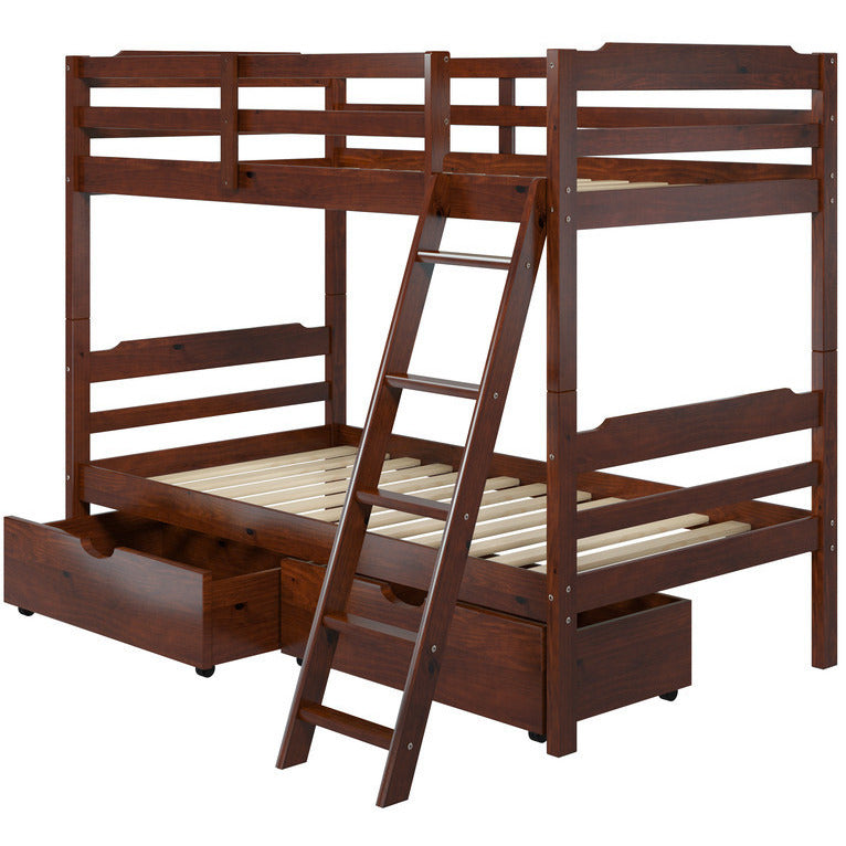 Hayley Twin Storage Bunk Bed - living-essentials
