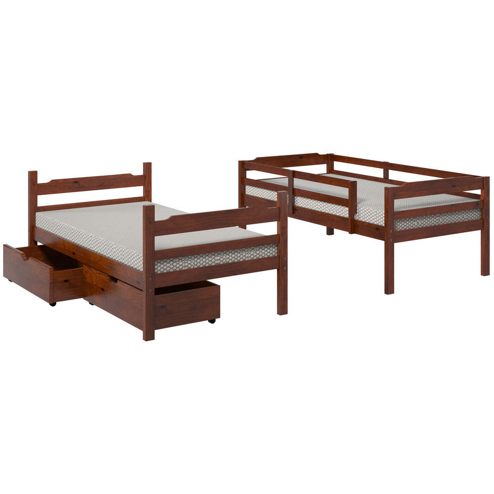 Hayley Twin Storage Bunk Bed - living-essentials