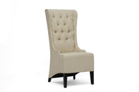 Verity Beige Linen Modern Accent Chair - living-essentials