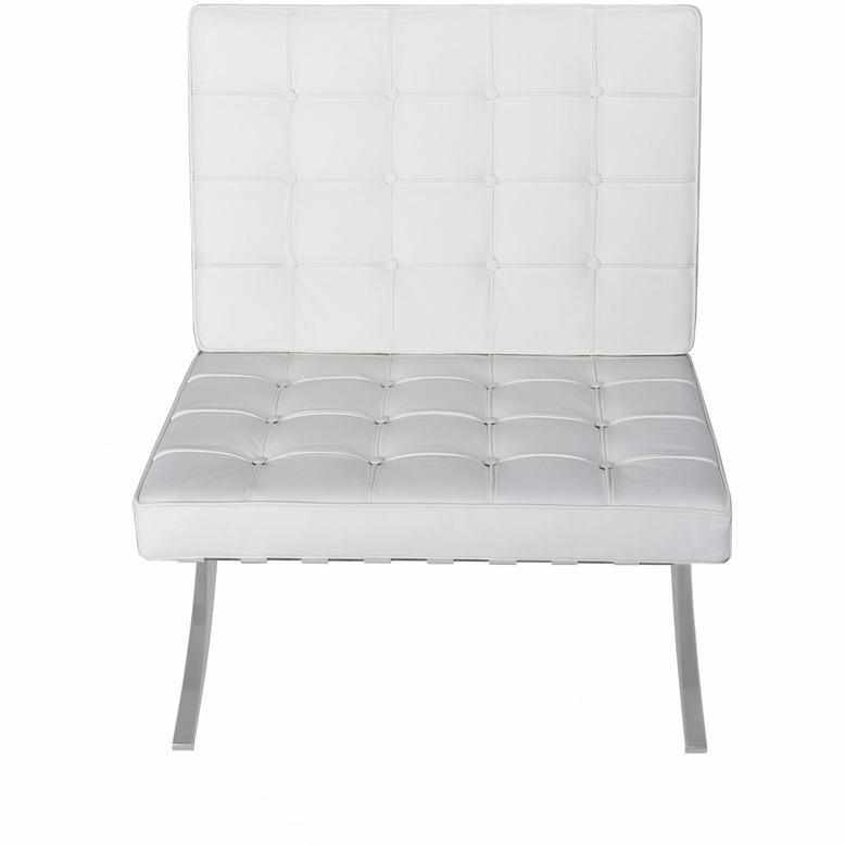 Barcelona Style Chair & Ottoman - living-essentials