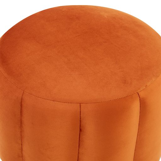 Gandia 19″ Round Velvet Ottoman