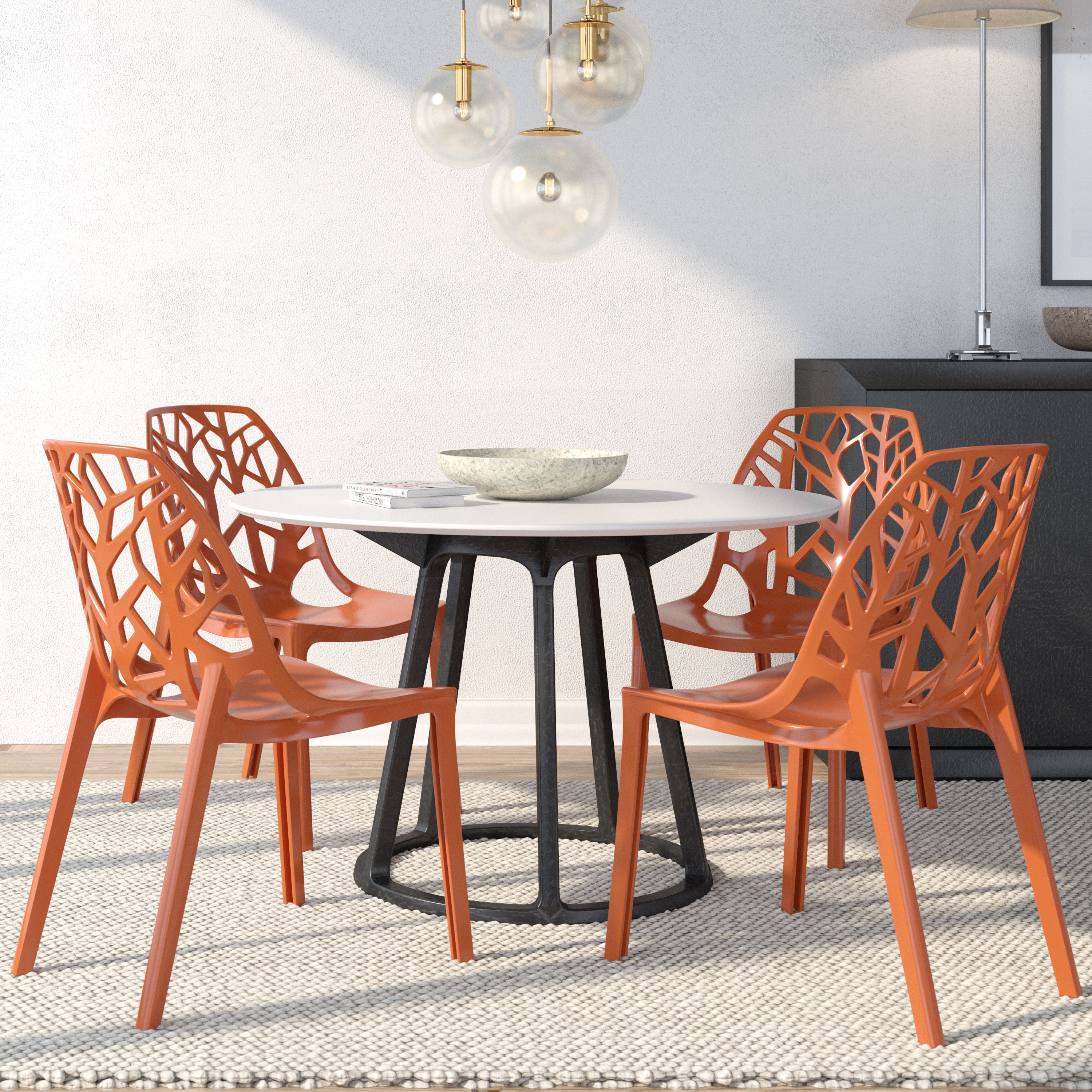 Modern Cornelia Dining Chair, Set of 4