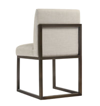 Haute Linen Chair in Brass - living-essentials