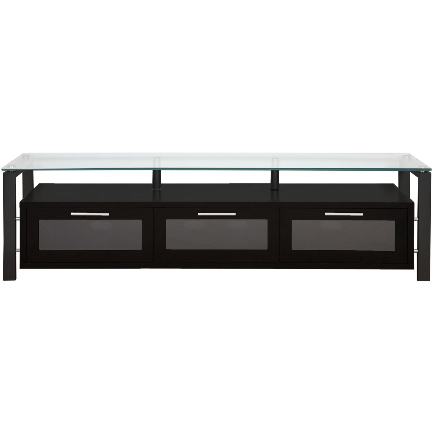 PLATEAU DECOR 71 Wood and Glass 71" TV Stand - living-essentials