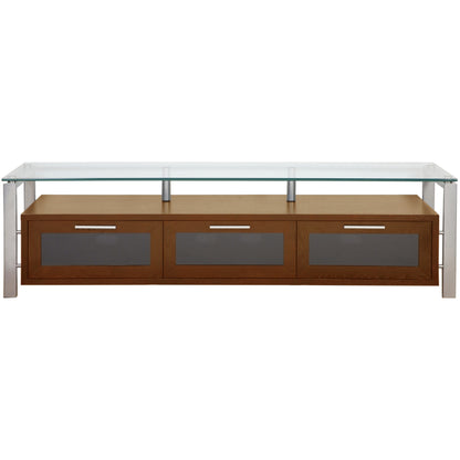 PLATEAU DECOR 71 Wood and Glass 71" TV Stand - living-essentials