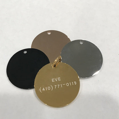 Personalized Engraved ID Tag