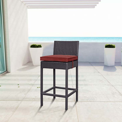 Lucy Outdoor Patio Fabric Bar Stool - living-essentials