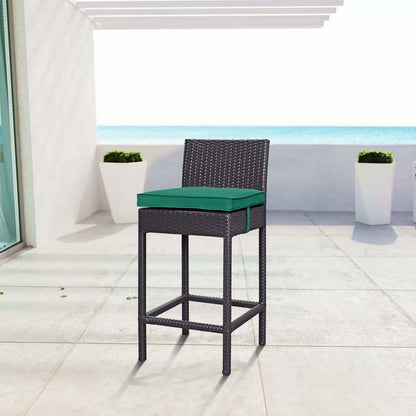 Lucy Outdoor Patio Fabric Bar Stool - living-essentials