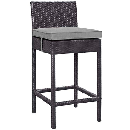 Lucy Outdoor Patio Fabric Bar Stool - living-essentials
