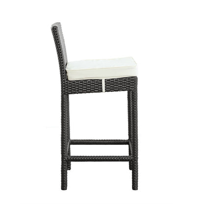 Lucy Outdoor Patio Fabric Bar Stool - living-essentials