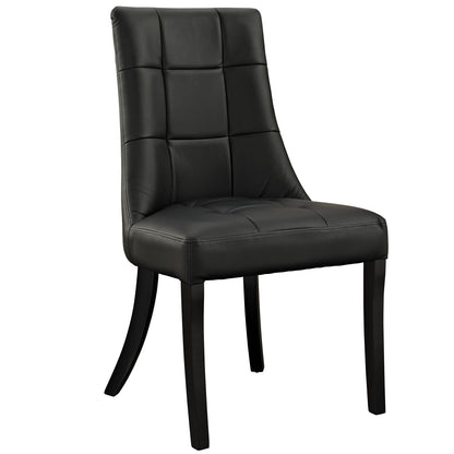 Noble Faux Leather Dining Side Chair - living-essentials