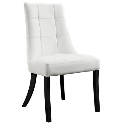 Noble Faux Leather Dining Side Chair - living-essentials