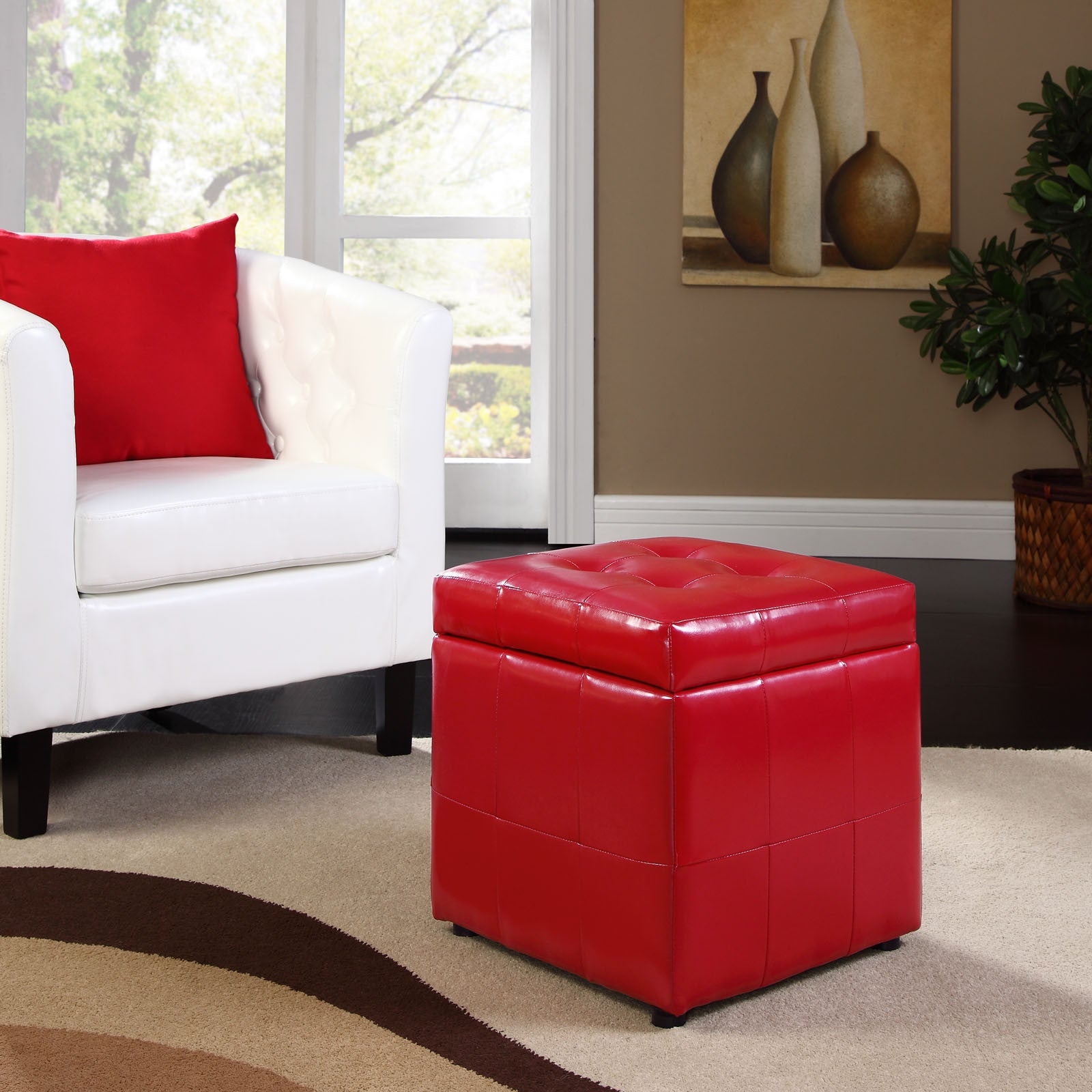 Spark Storage Ottoman - living-essentials