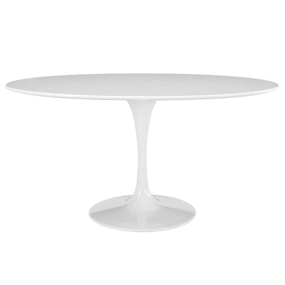 Tulip Style 60" Oval Dining Table - living-essentials