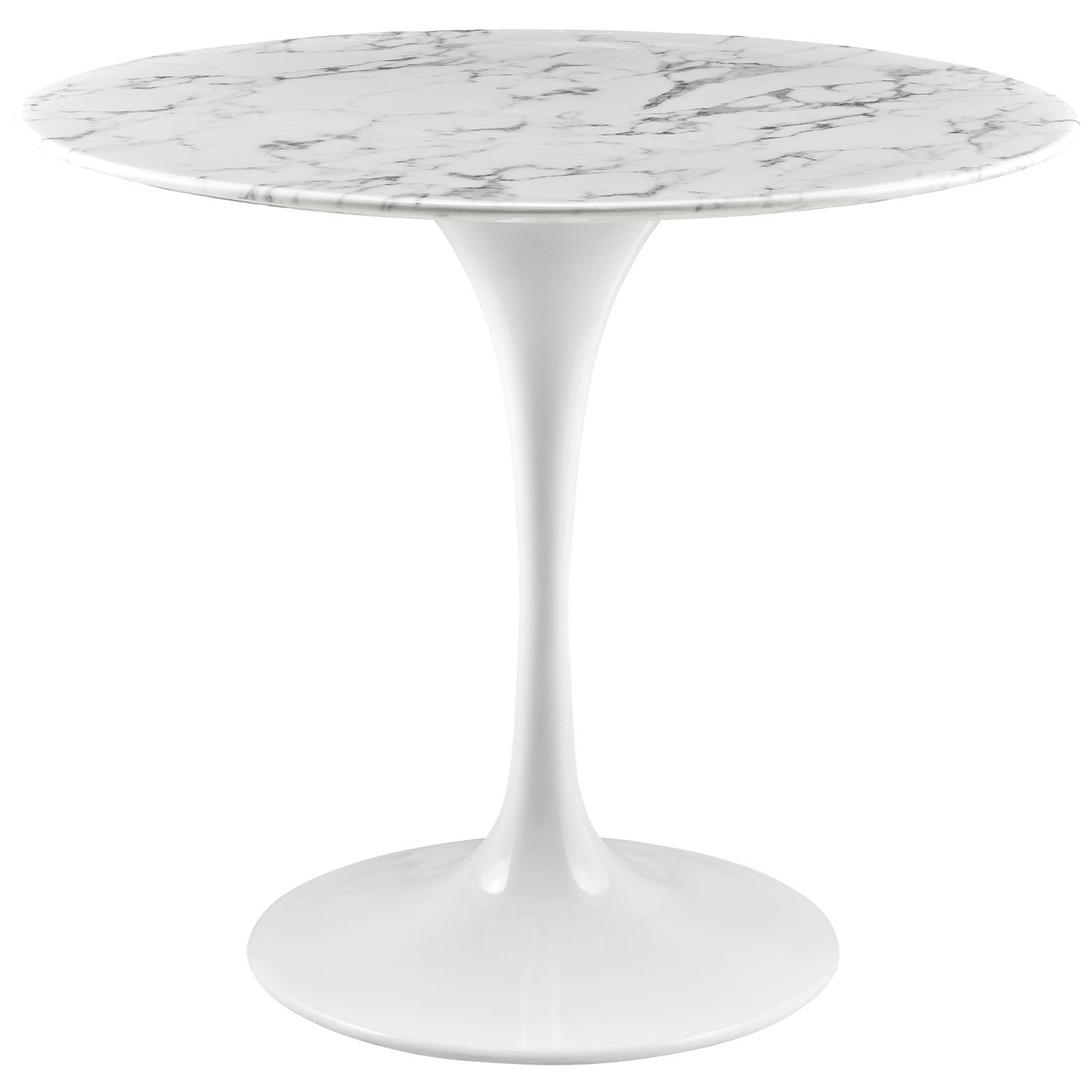 Tulip Style 28" Marble Dining Table - living-essentials