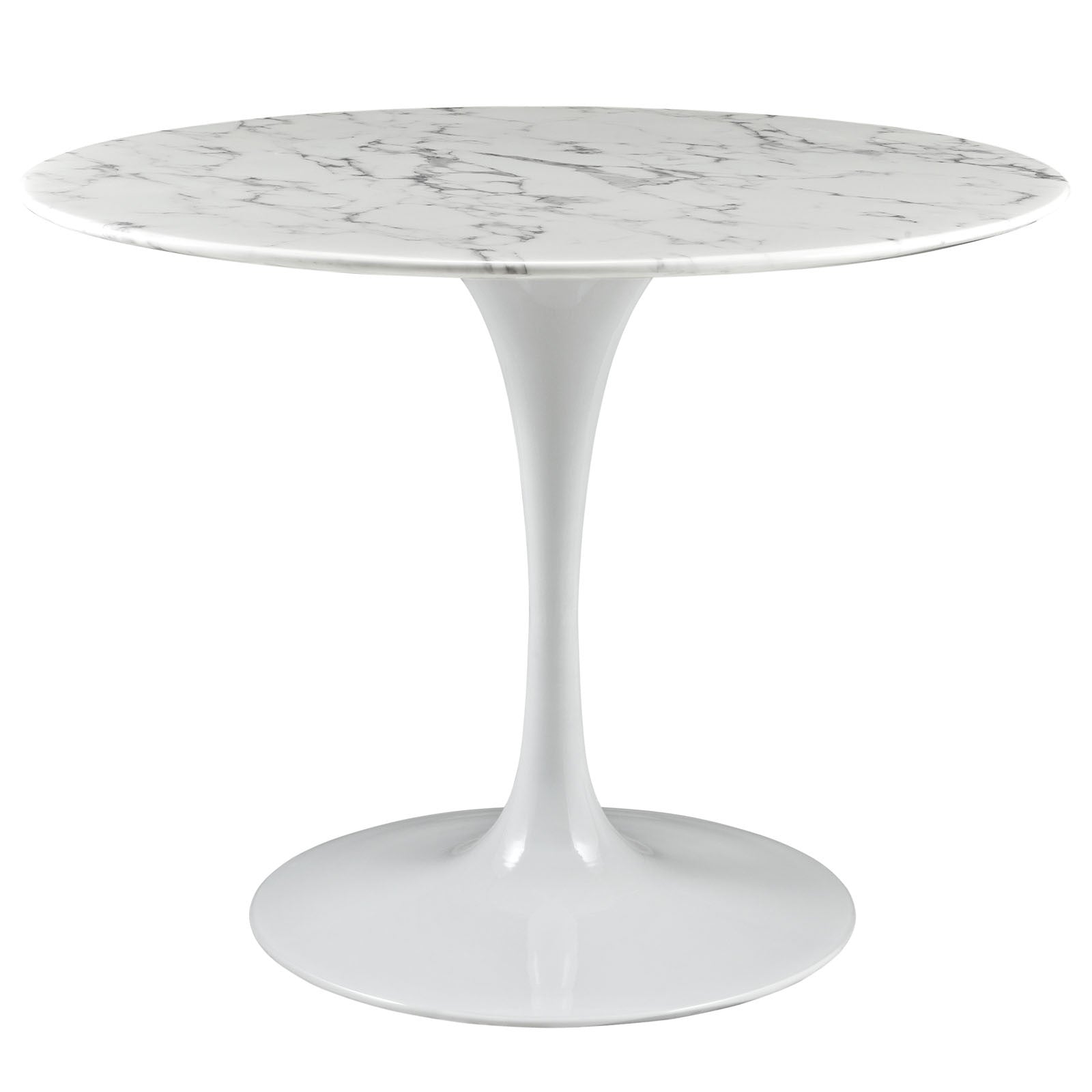 Tulip Style 40" Artificial Marble Dining Table - living-essentials