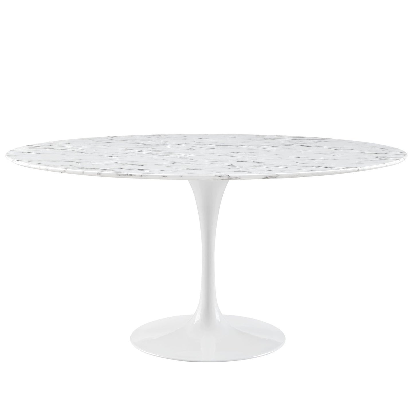 Tulip Style 60" Marble Dining Table - living-essentials
