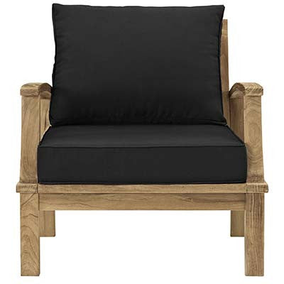 Marina Outdoor Patio Teak Armchair - living-essentials