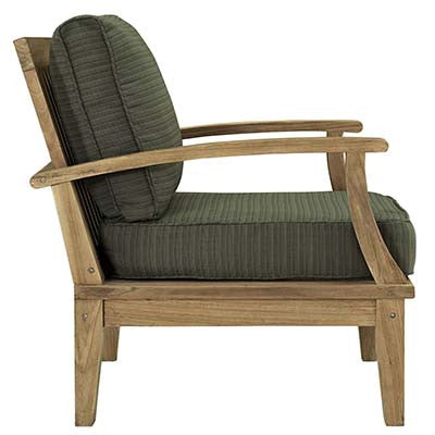 Marina Outdoor Patio Teak Armchair - living-essentials