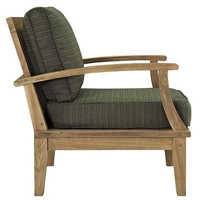 Berth Outdoor Patio Teak Armchair - living-essentials