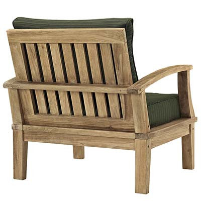 Marina Outdoor Patio Teak Armchair - living-essentials