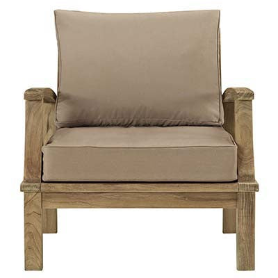 Berth Outdoor Patio Teak Armchair - living-essentials