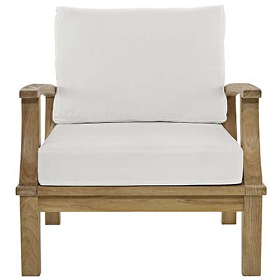 Marina Outdoor Patio Teak Armchair - living-essentials