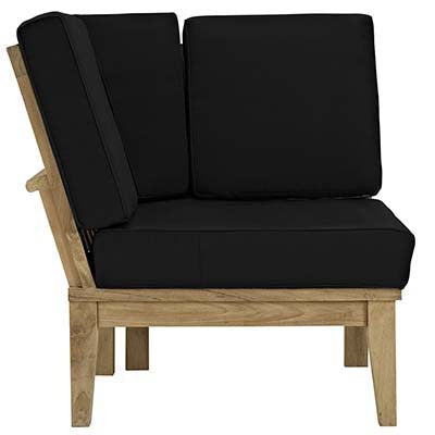 Berth Outdoor Patio Teak Corner Sofa - living-essentials