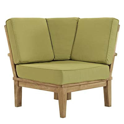 Marina Outdoor Patio Teak Corner Sofa - living-essentials