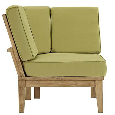 Marina Outdoor Patio Teak Corner Sofa - living-essentials