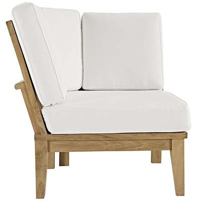 Marina Outdoor Patio Teak Corner Sofa - living-essentials
