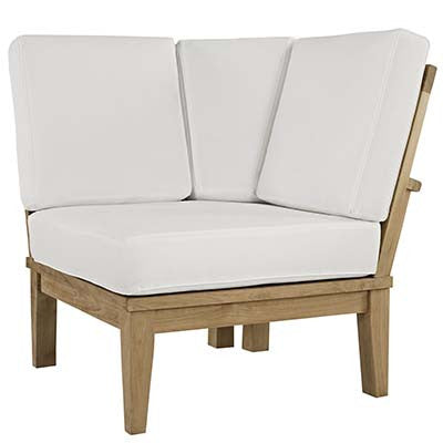 Marina Outdoor Patio Teak Corner Sofa - living-essentials