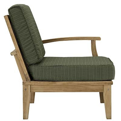 Marina Outdoor Patio Teak Left-Arm Sofa - living-essentials