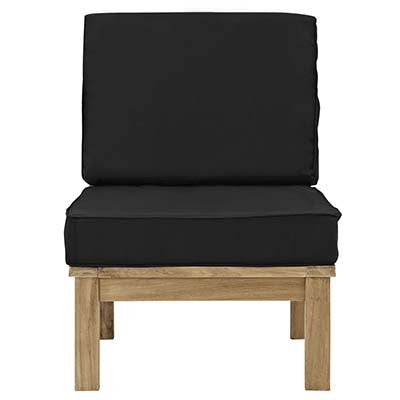 Marina Outdoor Patio Teak Middle Sofa - living-essentials