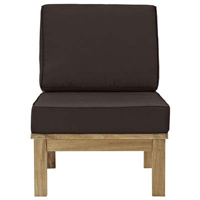Marina Outdoor Patio Teak Middle Sofa - living-essentials