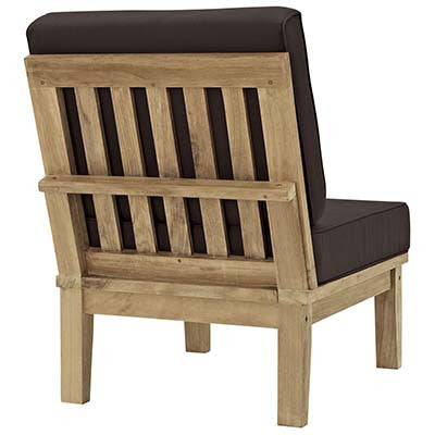 Marina Outdoor Patio Teak Middle Sofa - living-essentials