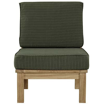 Marina Outdoor Patio Teak Middle Sofa - living-essentials