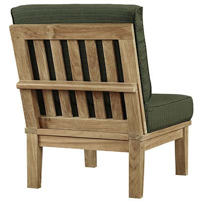 Marina Outdoor Patio Teak Middle Sofa - living-essentials