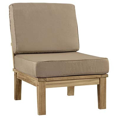 Marina Outdoor Patio Teak Middle Sofa - living-essentials