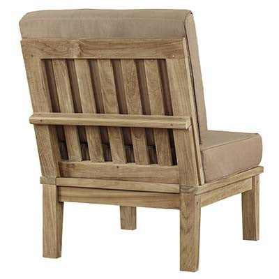 Marina Outdoor Patio Teak Middle Sofa - living-essentials