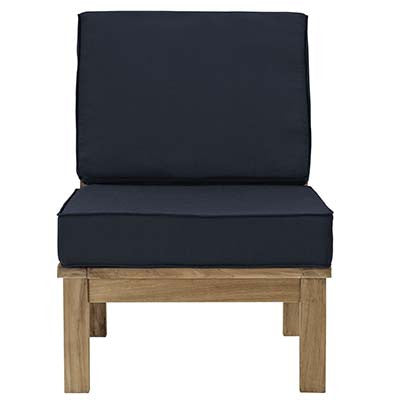 Marina Outdoor Patio Teak Middle Sofa - living-essentials